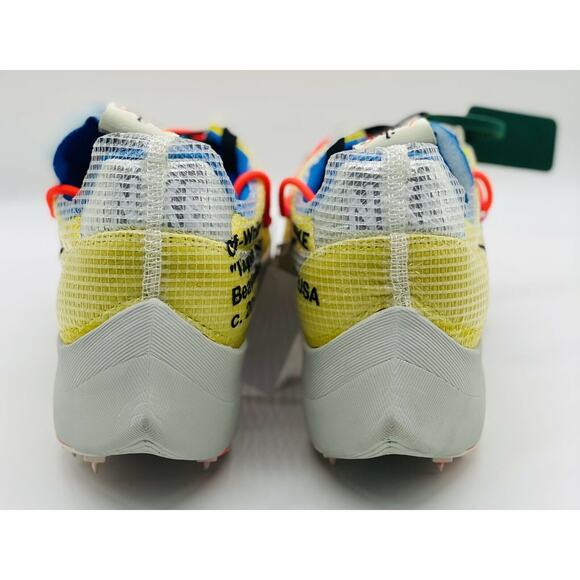 NEW Nike x Off White Vapor Street Tour Yellow Black CD8178-700 Men\'s Size 12.5